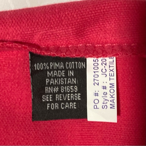 Jonathan Corey Pink Polo Shirt with Classic Collar - Picture 6 of 8